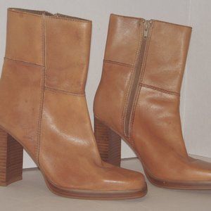 Candies Vintage Boho Leather Boots Size 7.5M